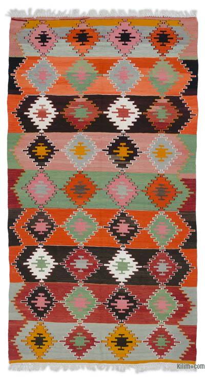 Çok Renkli Sivas Kilimi - 180 cm x 333 cm