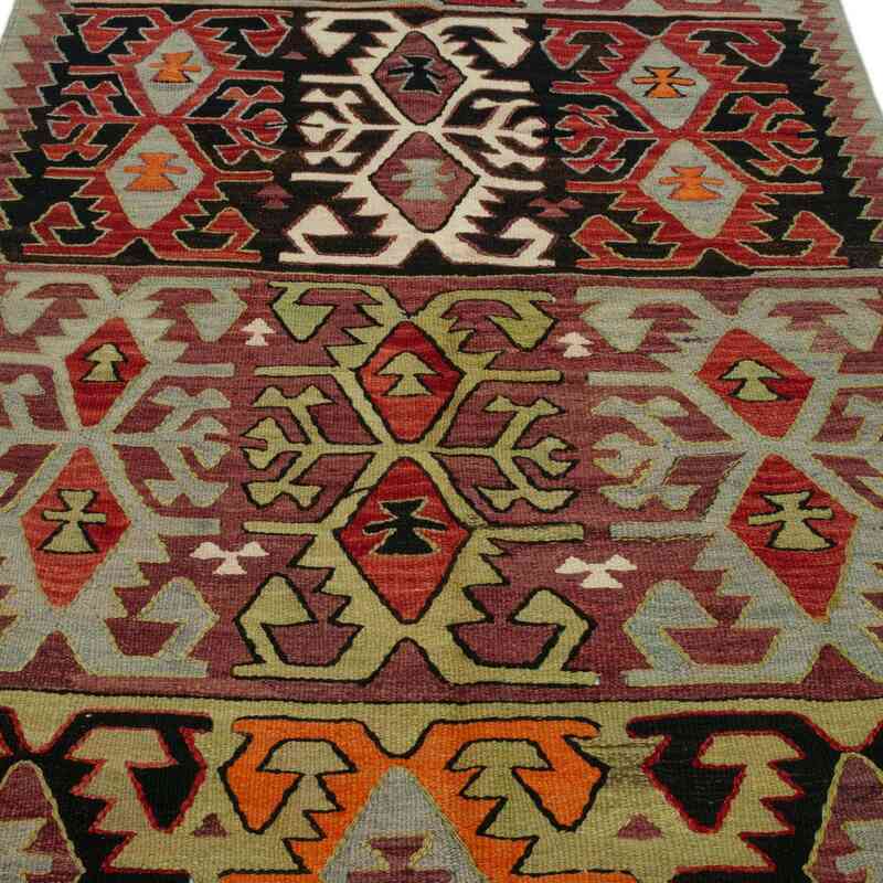 Çok Renkli Konya Kilimi - 136 cm x 318 cm - K0044448