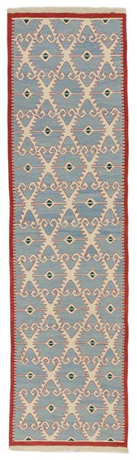 New Handwoven Turkish Kilim Runner