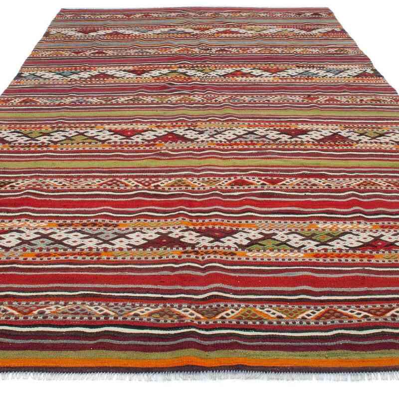 Çok Renkli Balıkesir Kilimi - 185 cm x 320 cm - K0044460
