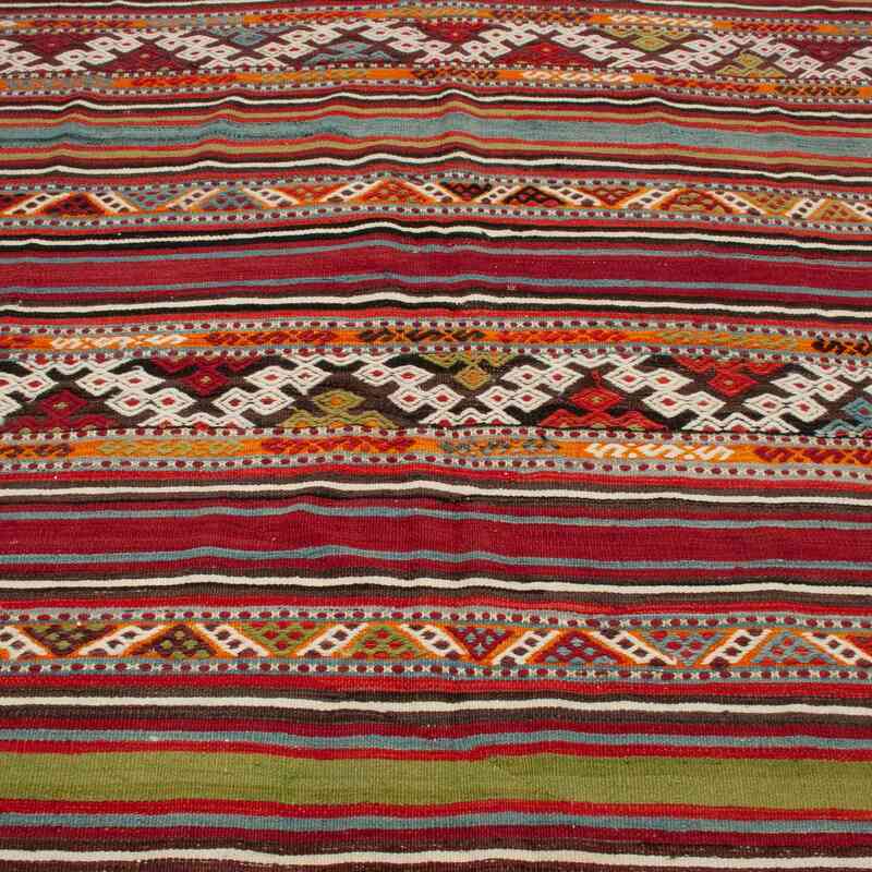 Çok Renkli Balıkesir Kilimi - 185 cm x 320 cm - K0044460