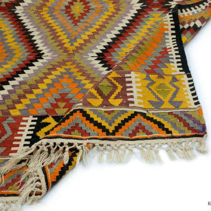 Multicolor Alfombra Vintage Antalya Kilim - 170 cm x 230 cm - K0044503