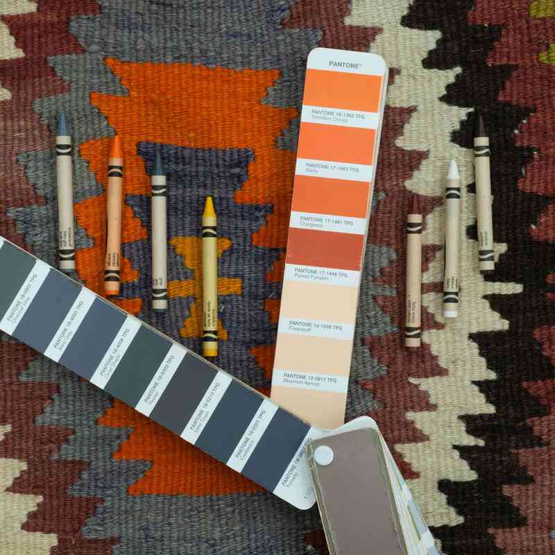 Multicolor Alfombra Vintage Antalya Kilim - 169 cm x 252 cm - K0044504