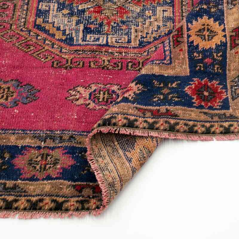 Vintage Turkish Hand-Knotted Rug - 4' 8" x 12' 2" (56 in. x 146 in.) - K0045243