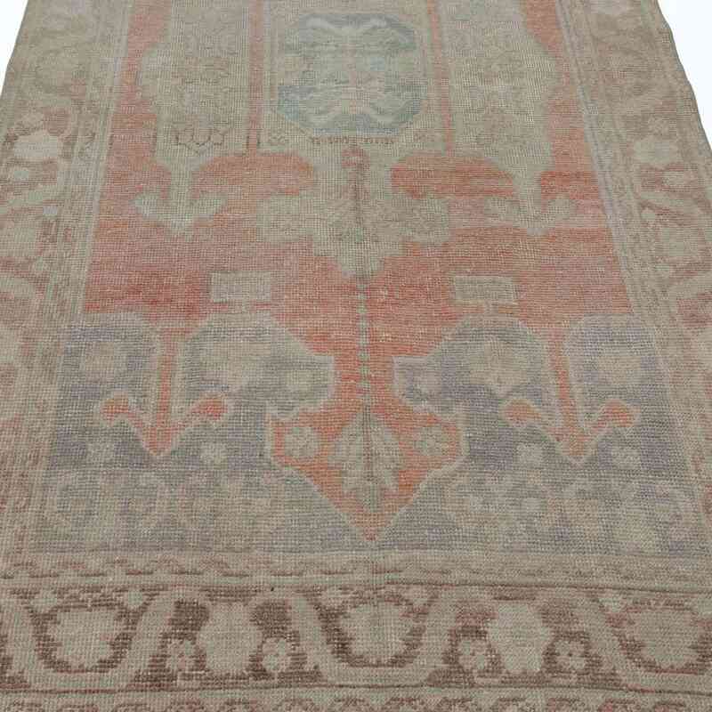 El Dokuma Vintage Halı - 127 cm x 221 cm - K0045273