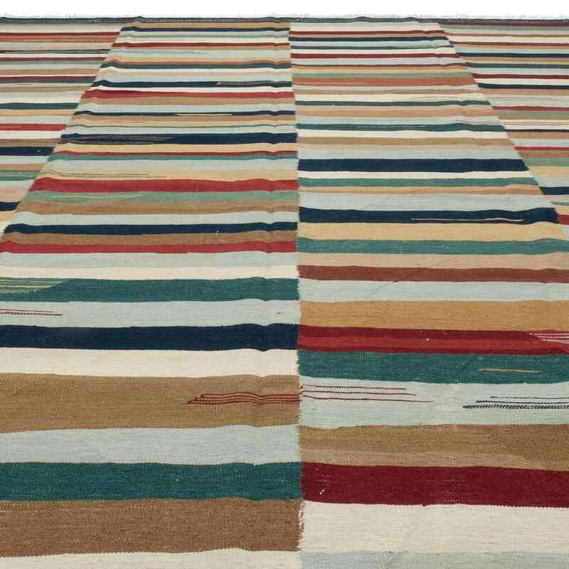 Çok Renkli Yeni El Dokuma Kilim - K0045365