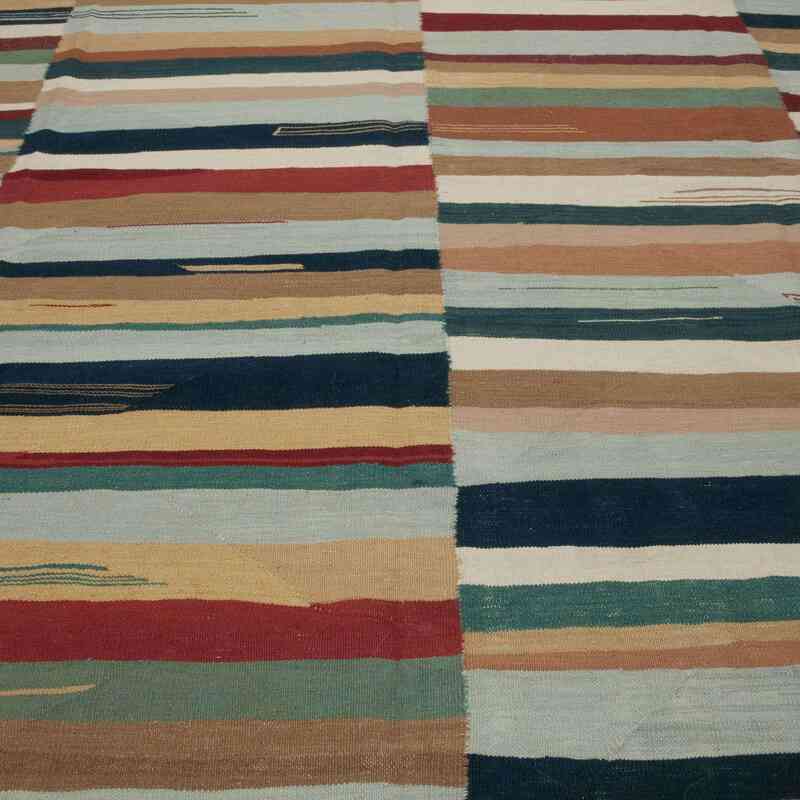 Çok Renkli Yeni El Dokuma Kilim - K0045365