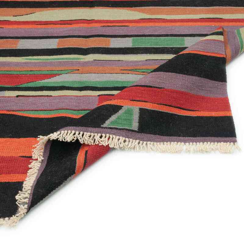 Multicolor Nueva Alfombra Turca Kilim - 157 cm x 211 cm - K0045366
