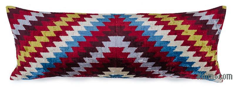 Velvet Ikat Pillow Cover - 3' 3" x 1' 3" (39" x 15") - K0047053