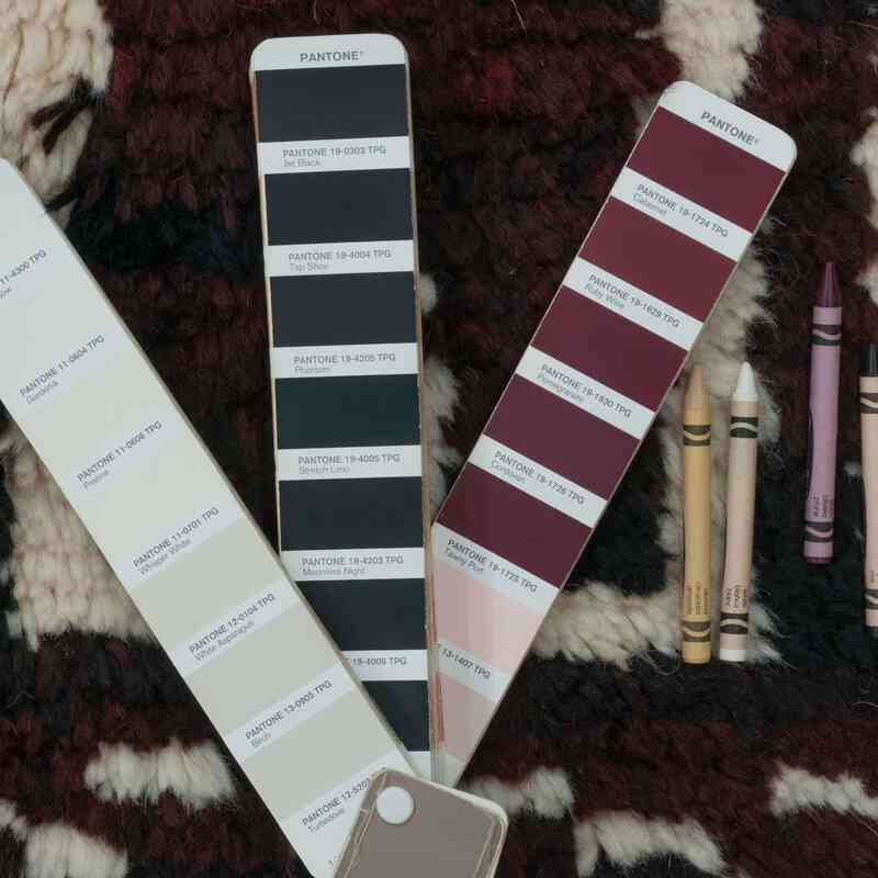 Alfombra "Tulu" de estilo marroquí anudada a mano - 252 cm x 327 cm - K0047148