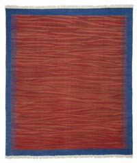 Kırmızı Yeni El Dokuma Kilim