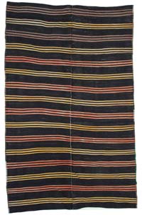Vintage Anatolian Kilim Rug - 6' 6" x 10' 1" (78" x 121")