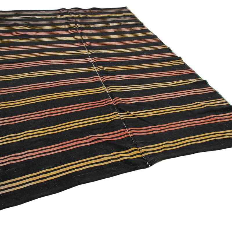 Vintage Anatolian Kilim Rug - 6' 6" x 10' 1" (78" x 121") - K0047875
