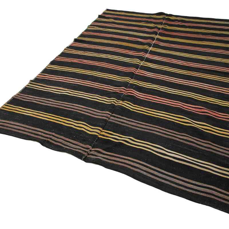 Vintage Anatolian Kilim Rug - 6' 6" x 10' 1" (78" x 121") - K0047875