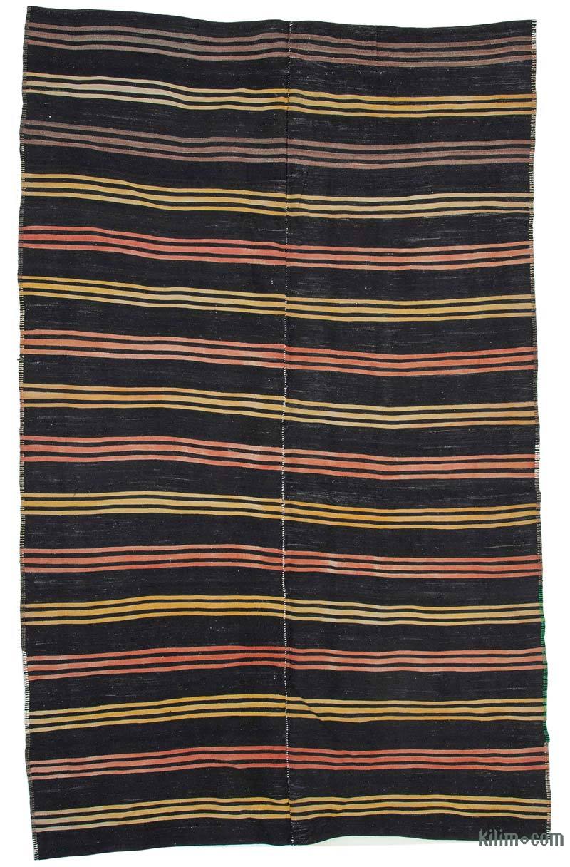 Vintage Anatolian Kilim Rug - 6' 6" x 10' 1" (78" x 121") - K0047875