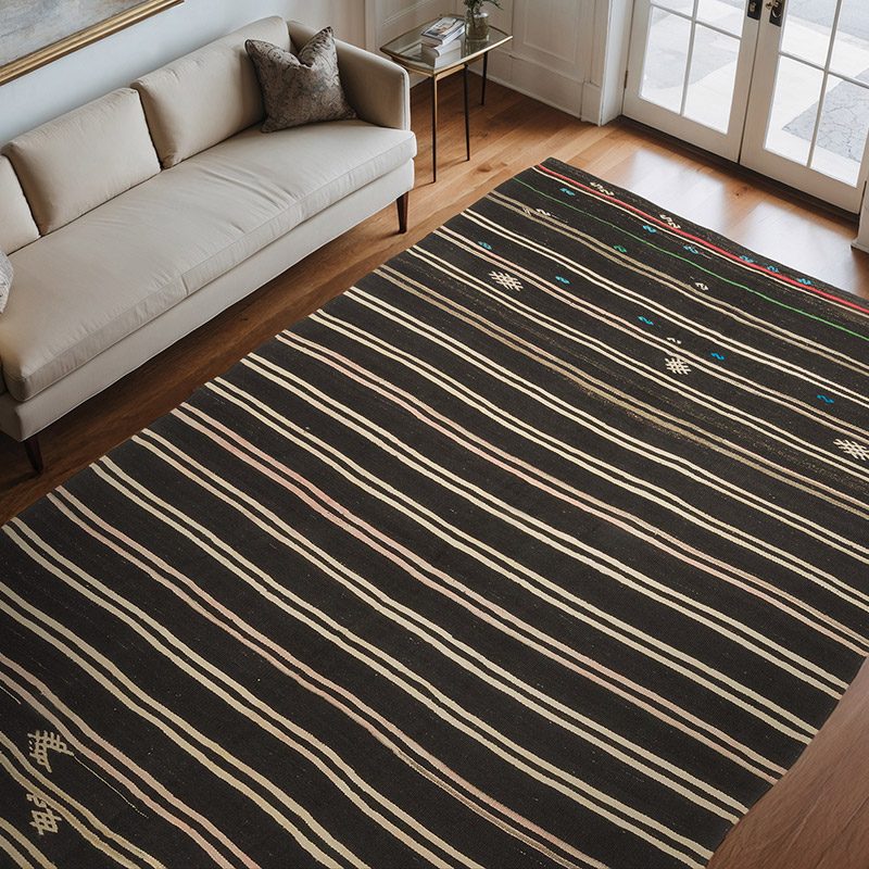 Vintage Anadolu Kilim - 203 cm x 340 cm - K0047896