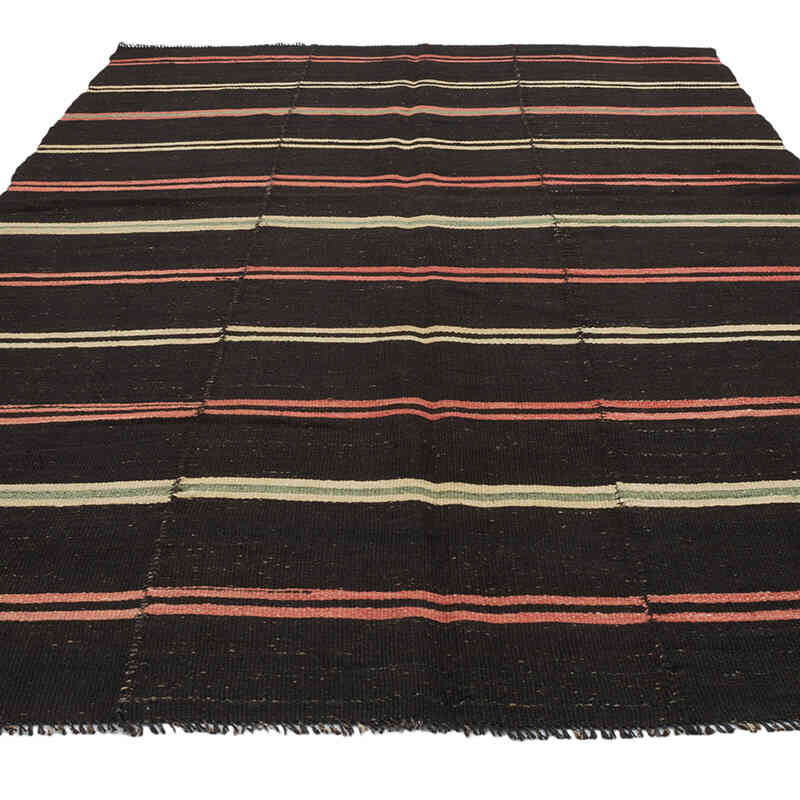 Vintage Anatolian Kilim Rug - 6' 8" x 9' 10" (80" x 118") - K0047898