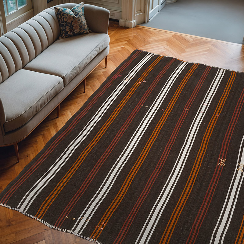 Vintage Anadolu Kilim - 215 cm x 270 cm - K0047915