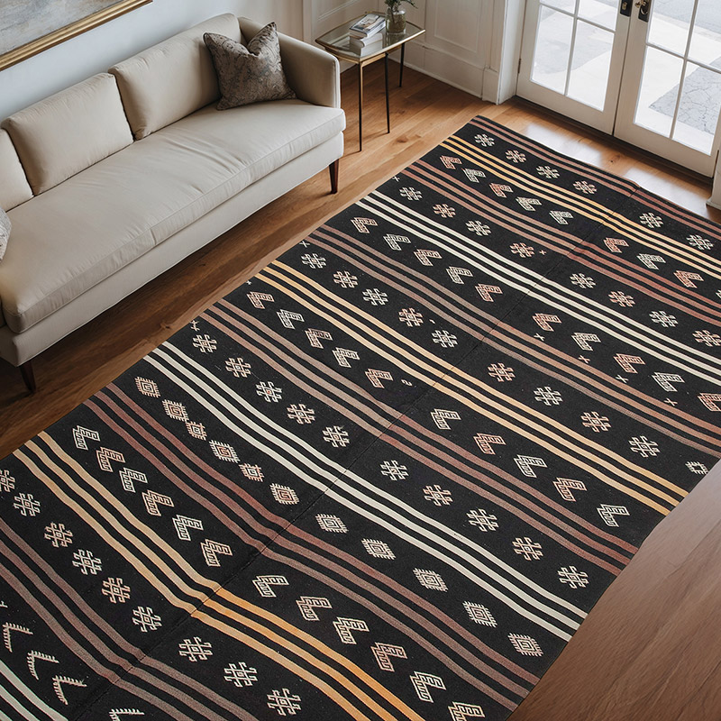 Vintage Anadolu Kilim - 198 cm x 328 cm - K0047936