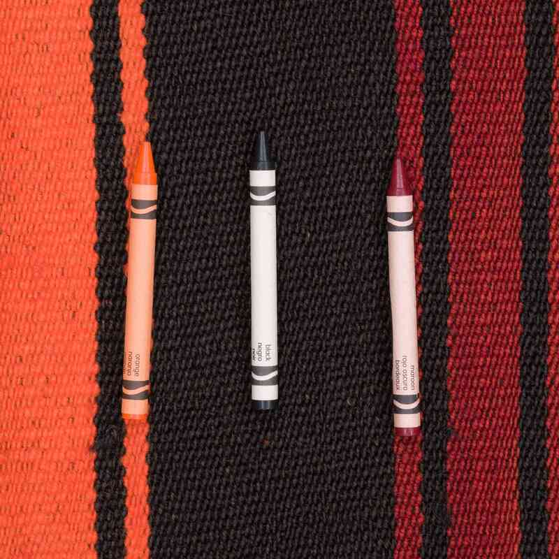 Alfombra Vintage Anatolian Kilim - 194 cm x 260 cm - K0047941