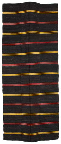 Vintage Anatolian Kilim Rug - 5' 8" x 13' 9" (68" x 165")