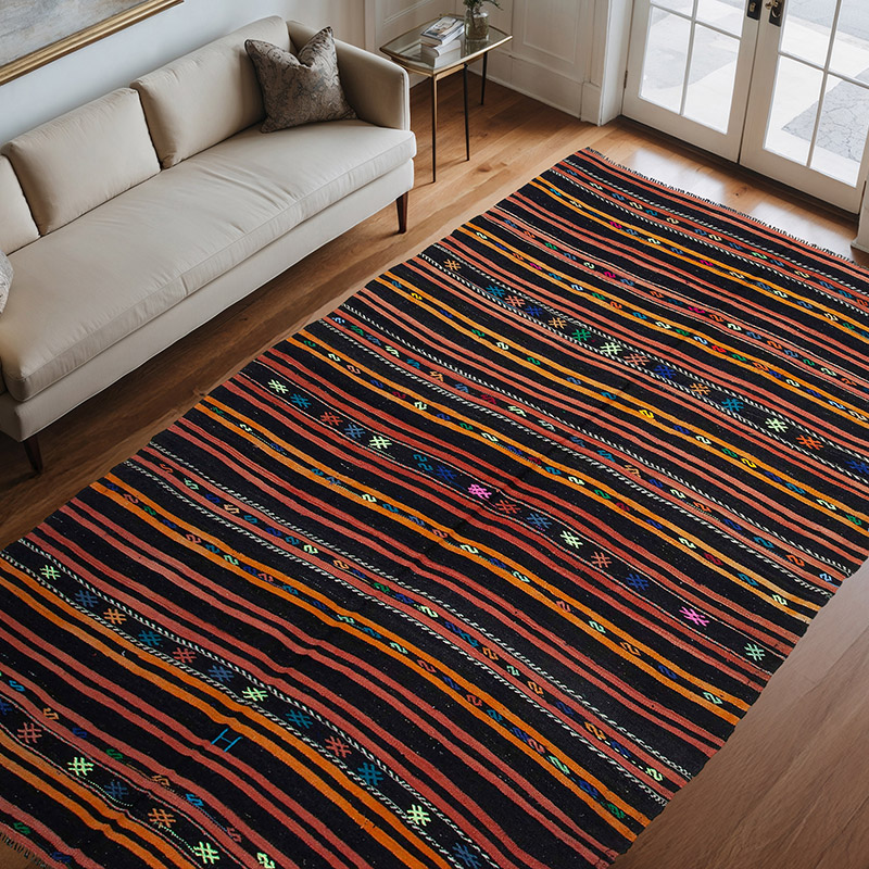 Vintage Anadolu Kilim - 192 cm x 322 cm - K0047953