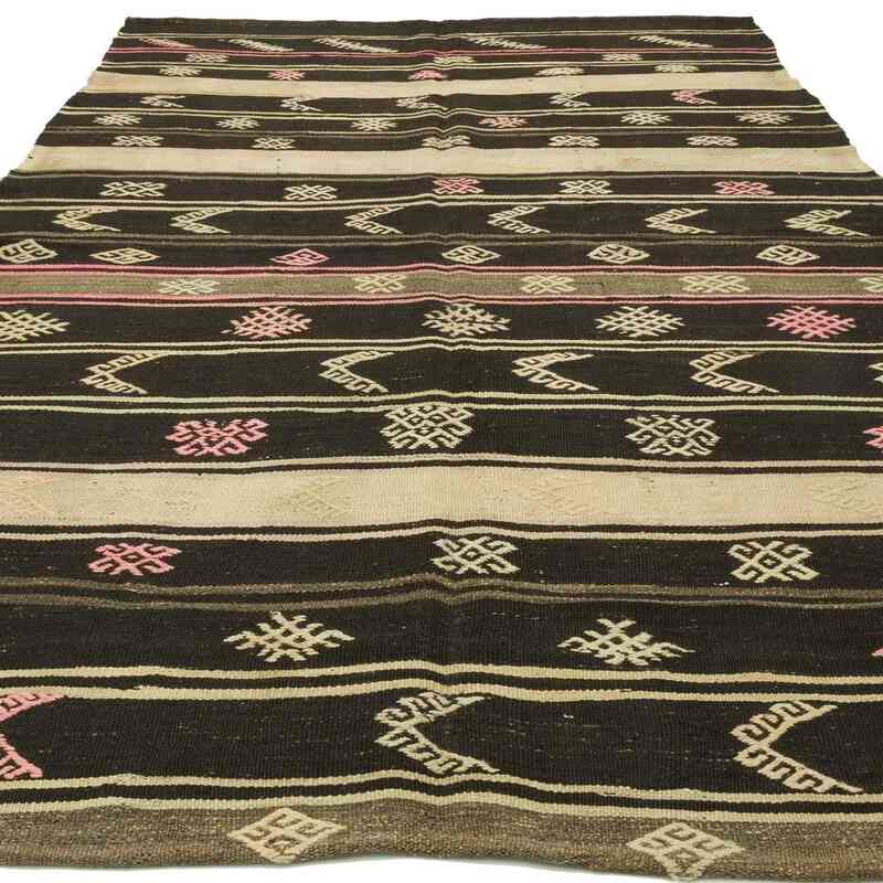 Alfombra Vintage Anatolian Kilim - 193 cm x 328 cm - K0047979