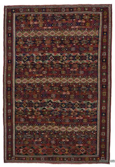 Kırmızı Antik Şirvan Kilimi - 195 cm x 284 cm