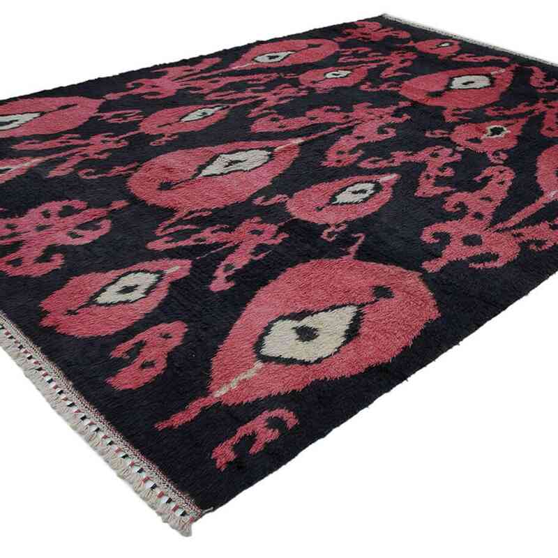 Multicolor Moroccan Style Hand-Knotted Tulu Rug - 9' 1" x 13' 1" (109 in. x 157 in.) - K0048084