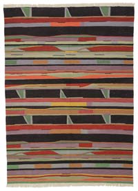 Multicolor New Turkish Kilim Rug - 6' 1" x 8' 2" (73" x 98")