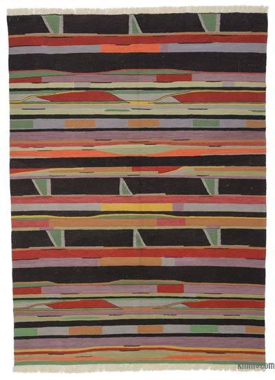 Çok Renkli Yeni Kök Boya El Dokuma Kilim - 185 cm x 250 cm
