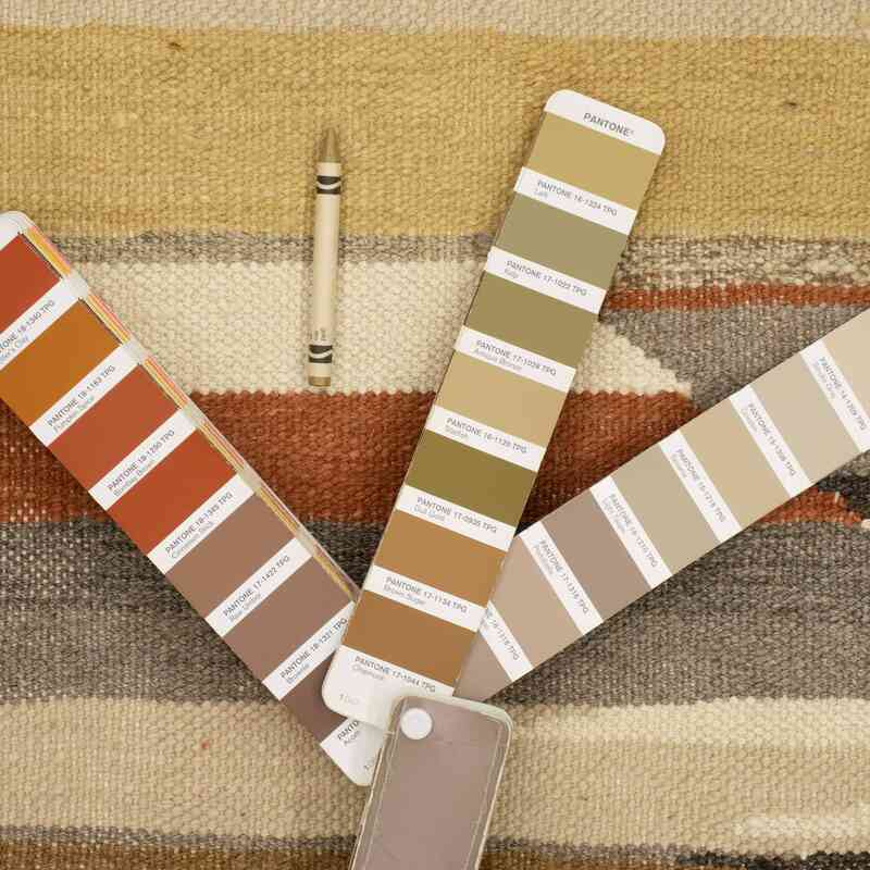 Multicolor Nueva Alfombra Turca Kilim - K0048241
