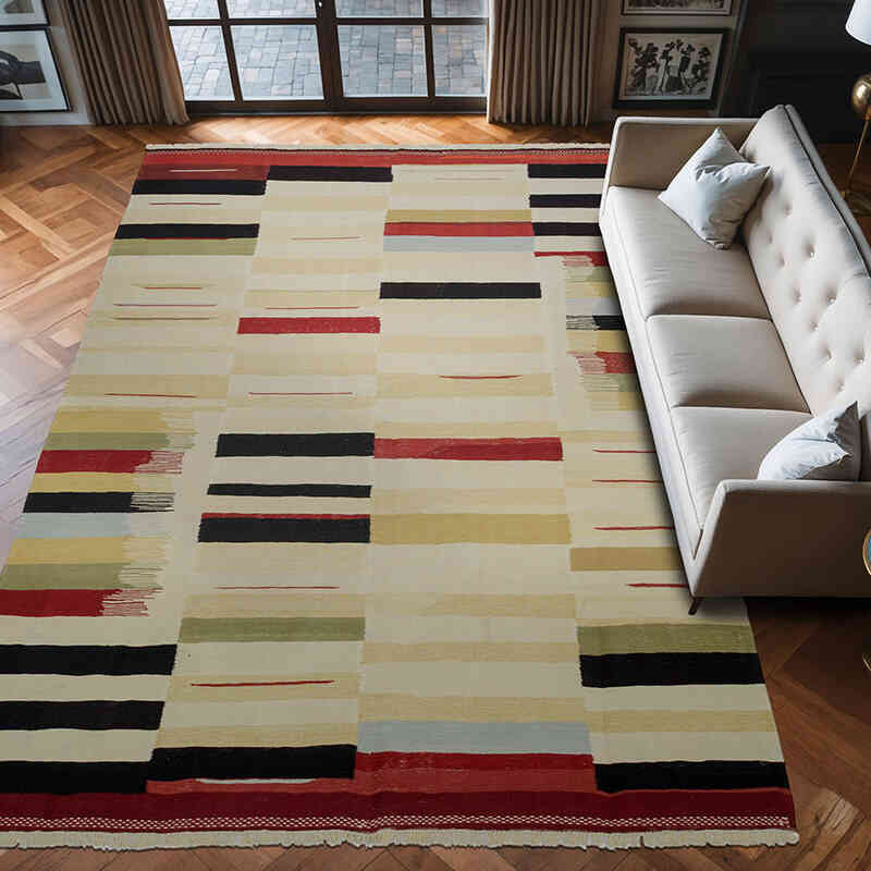 Yeni Kök Boya El Dokuma Kilim - 265 cm x 408 cm - K0048243