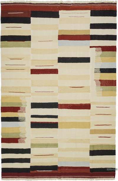 Çok Renkli Yeni Kök Boya El Dokuma Kilim - 265 cm x 408 cm