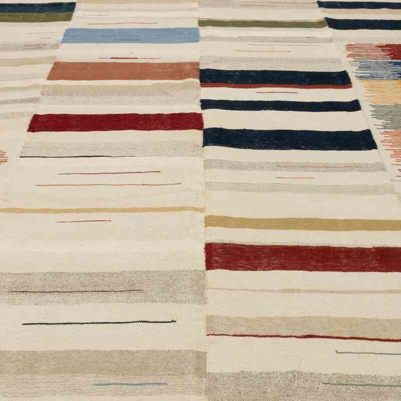 Çok Renkli Yeni El Dokuma Kilim - K0048246