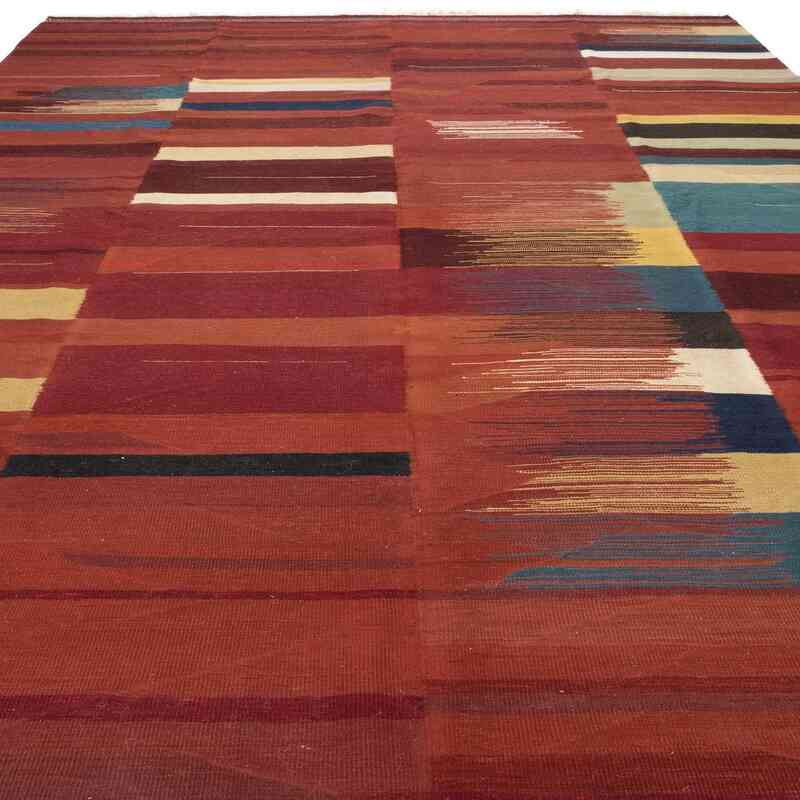 Multicolor Nueva Alfombra Turca Kilim - K0048247