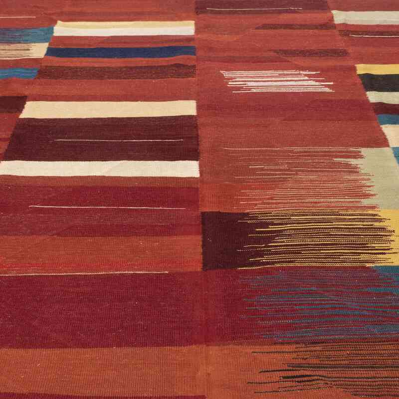Multicolor Nueva Alfombra Turca Kilim - K0048247