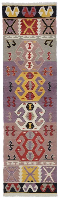 Çok Renkli Yeni Kök Boya Yolluk Kilim