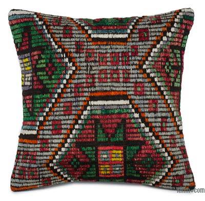 Kilim Pillow 16X16,Cushion Cover,Boho Pillow,Tribal Pillow,Kilim Pillow Case,Handmade Pillow,Kilim Pillow Case,Turkish Kilim Pillow,Kilim 33