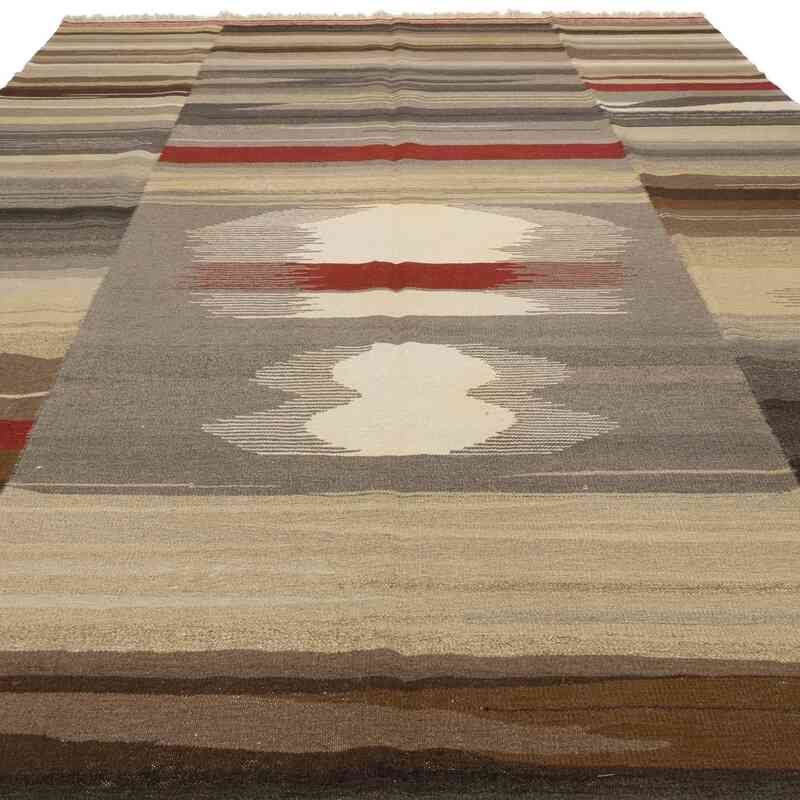 New Handwoven Turkish Kilim Rug - K0048504