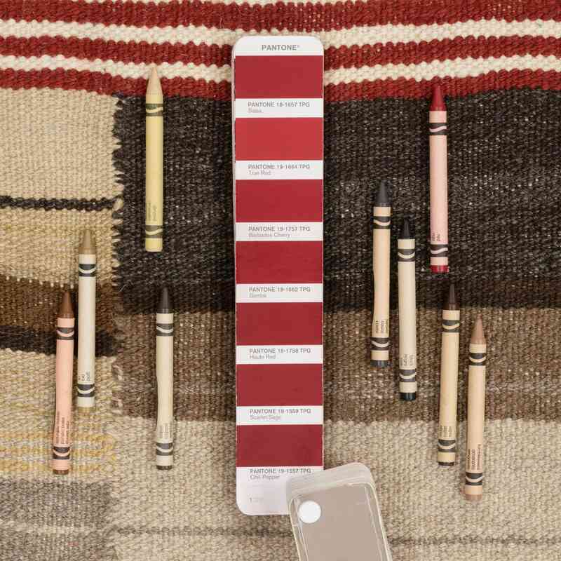 New Handwoven Turkish Kilim Rug - K0048504