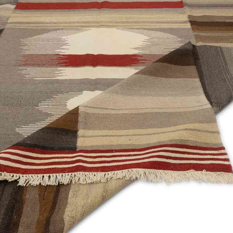 New Handwoven Turkish Kilim Rug - K0048504