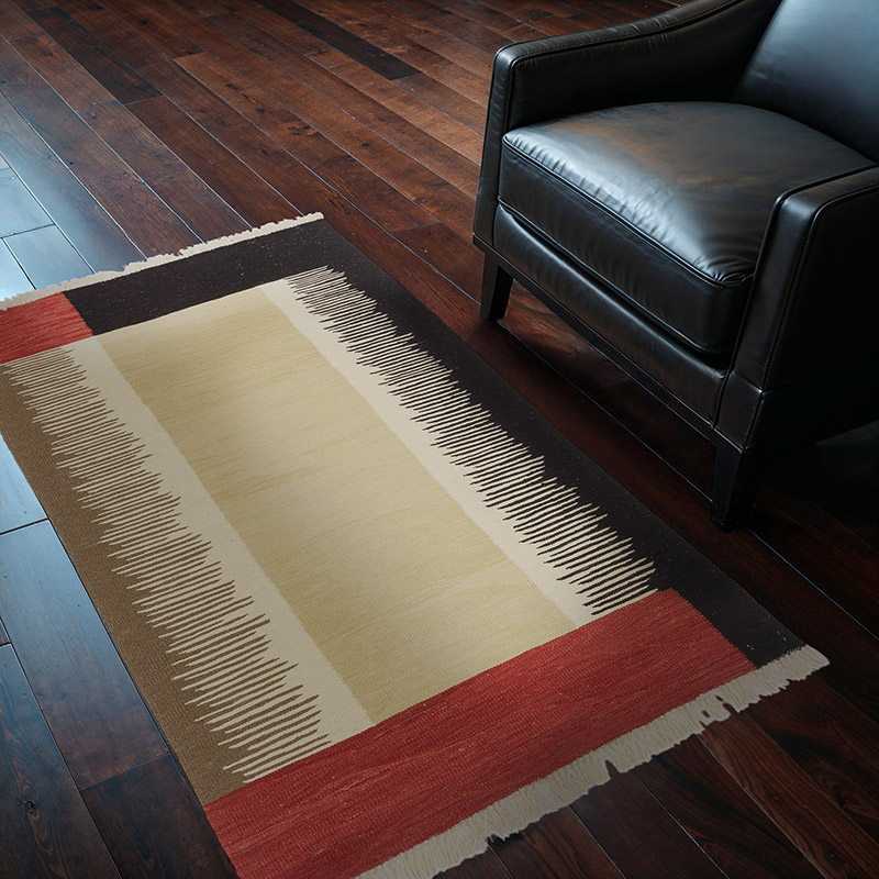 Yeni Kök Boya El Dokuma Kilim - 95 cm x 154 cm - K0048505