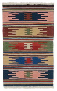 Multicolor New Handwoven Turkish Kilim Rug
