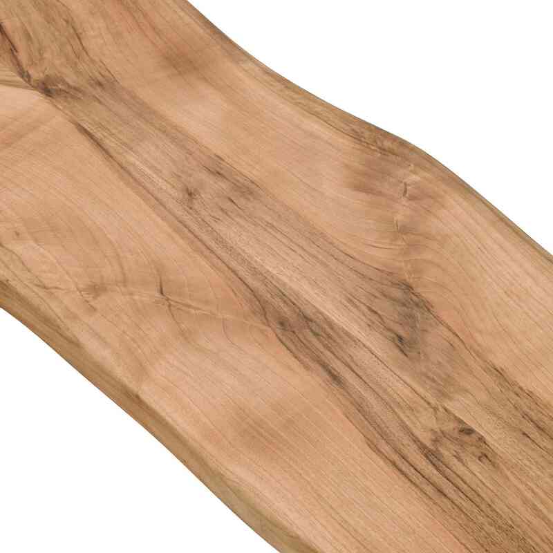 Solid Walnut Coffee Table with Cast Aluminium Legs - K0048536