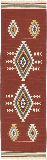 Yeni Kök Boya Yolluk Kilim - 90 cm x 295 cm