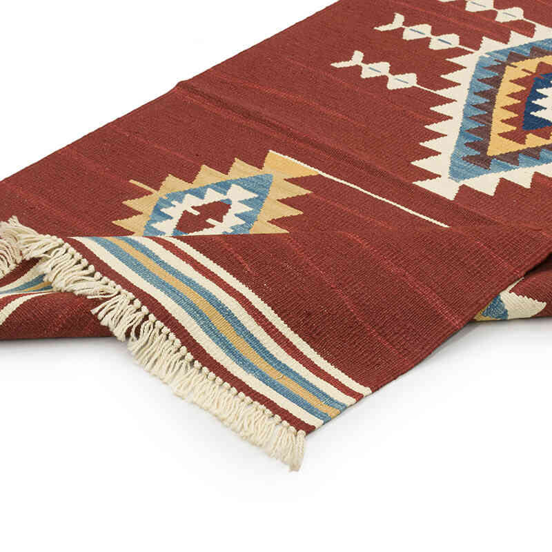 Nuevo Kilim Turco de Pasillo - 90 cm x 295 cm - K0048556