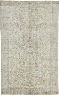 Alfombra Vintage Turca Anudada a Mano - 166 cm x 269 cm