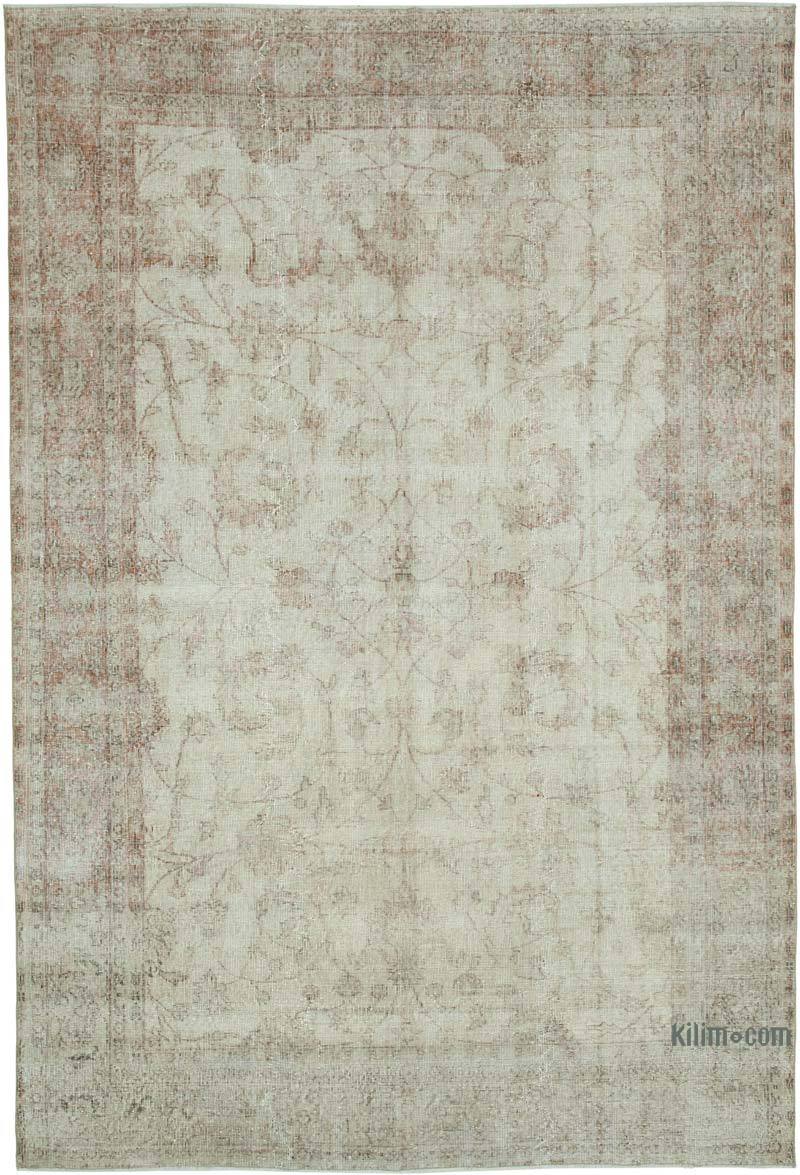 Vintage Turkish Hand-Knotted Rug - 6' 11" x 10' 2" (83 in. x 122 in.) - K0048570