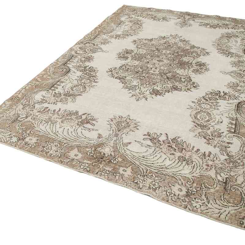 Vintage Turkish Hand-Knotted Rug - 6' 5" x 9' 8" (77" x 116") - K0048575